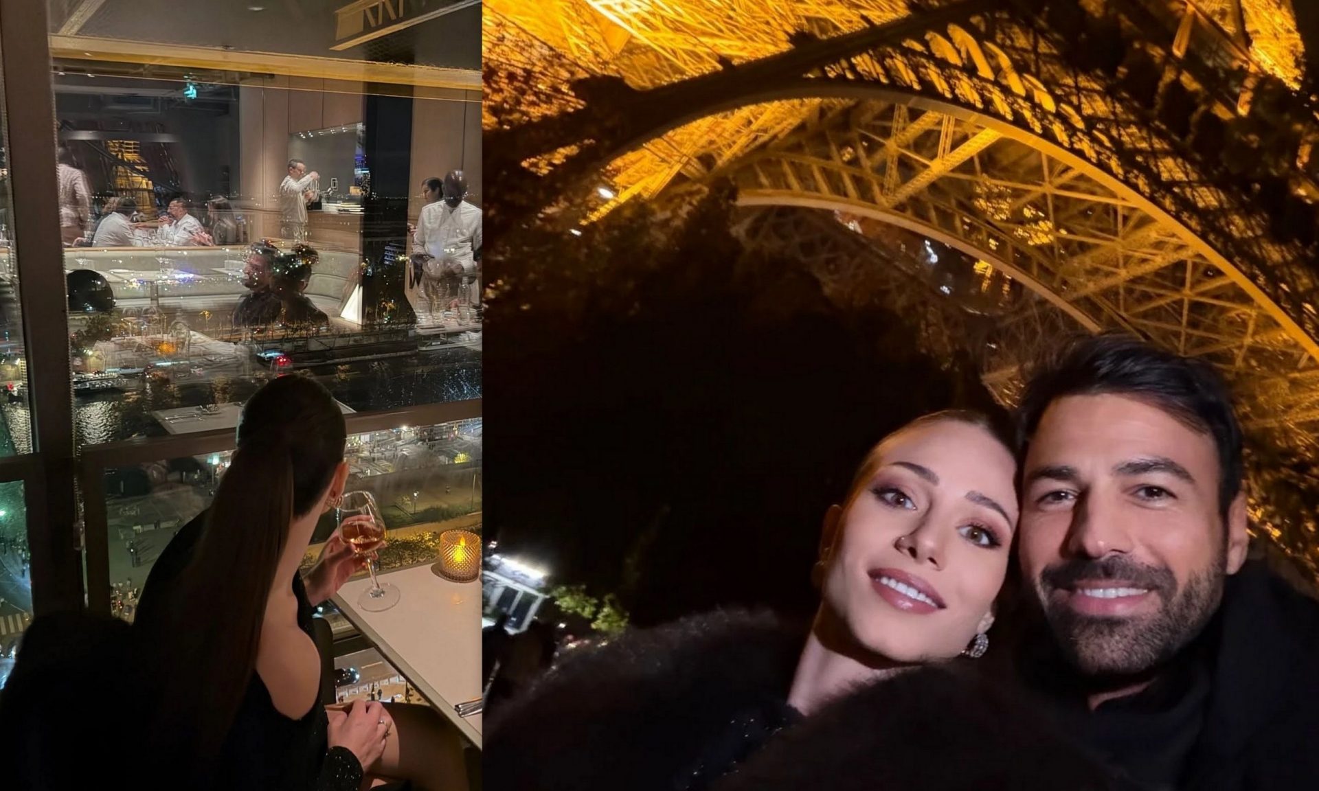 Ανδρέας Γεωργίου-Σιμώνη Χριστοδούλου: Γενέθλια στον πύργο του Άιφελ με θέα όλο το Παρίσι