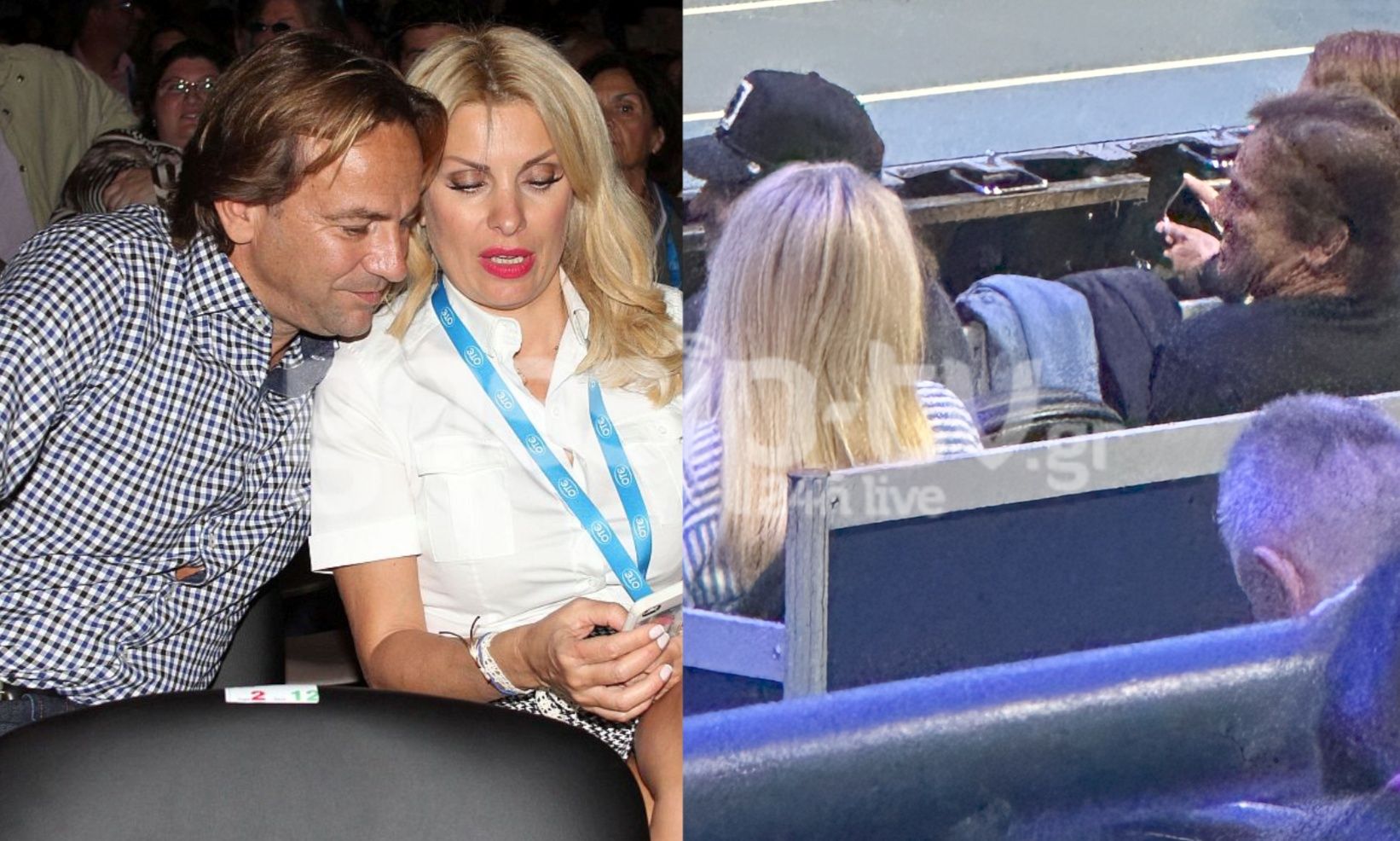 Αποκλειστικό: Ελένη Μενεγάκη, Ματέο Παντζόπουλος και Μαρίνα αυτή την ώρα στο ΟΑΚΑ για τον Τζόκοβιτς