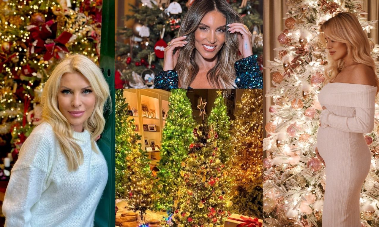 Οι πιο iconic χριστουγεννιάτικες στιγμές των celebrities στα σπίτια τους και τα πιο ψηλά δέντρα