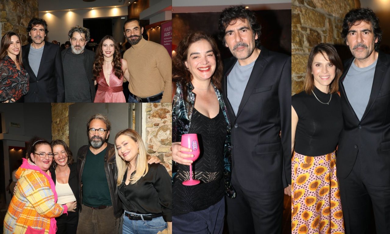 Ο Λαγούτης με τη Φεντόρουφ,ο Συσσοβίτης & σύσσωμος ο θεατρικός κόσμος σε επίσημη πρεμιέρα παράστασης