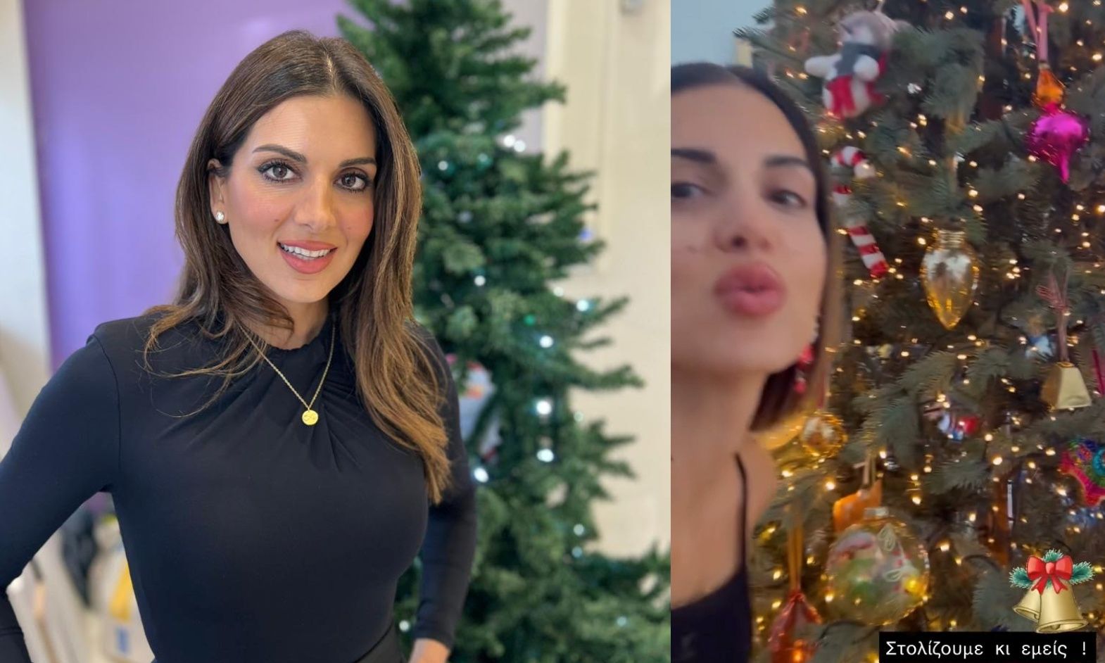 H Σταματίνα Τσιμτσιλή στόλισε το χριστουγεννιάτικο δέντρο - Το υπέροχο βίντεο!