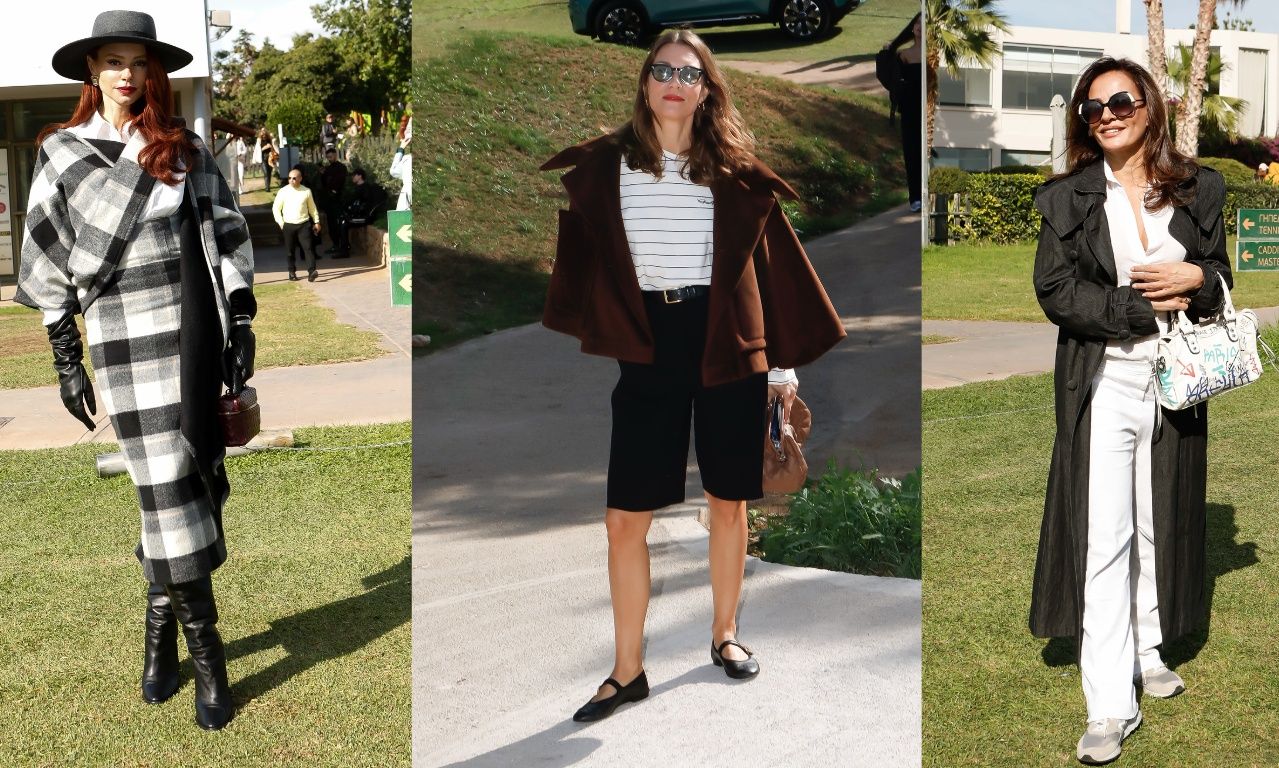 Η κεφάτη Ματσούκα, το oversized πανωφόρι της Καγιά και όλες οι σικάτες εμφανίσεις σε fashion show