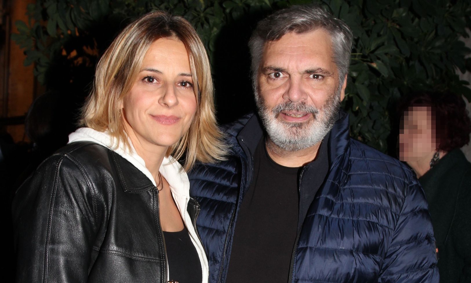 Κούρκουλος -  Σταθοπούλου: Μαζί σε θεατρική έξοδο – Η σπάνια κοινή τους εμφάνιση