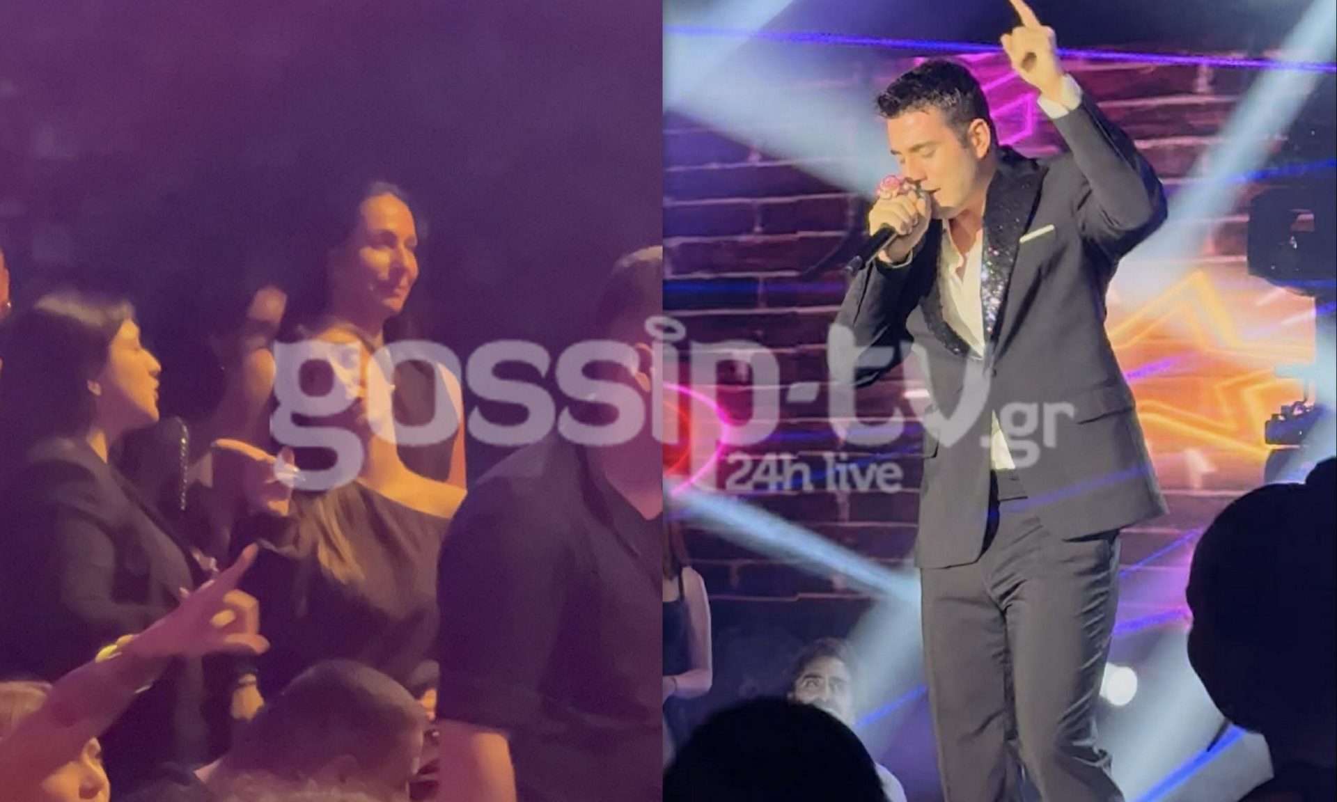 Μαρία Παπαδοπούλου: Διασκέδασε απολαμβάνοντας τον γιο της, Γιώργο Κακοσαίο on stage - Exclusive pics