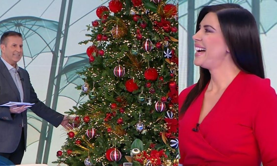 Φωτιά στα κόκκινα η Λιβαθυνού στο Καλημέρα Ελλάδα-Το στολισμένο πλατό & οι απορίες: «Τι είναι αυτό;»