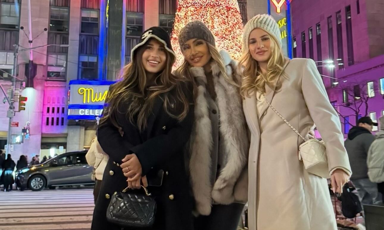 Ελένη Πετρουλάκη: Μαγικές εικόνες από τη Νέα Υόρκη με τις κόρες της