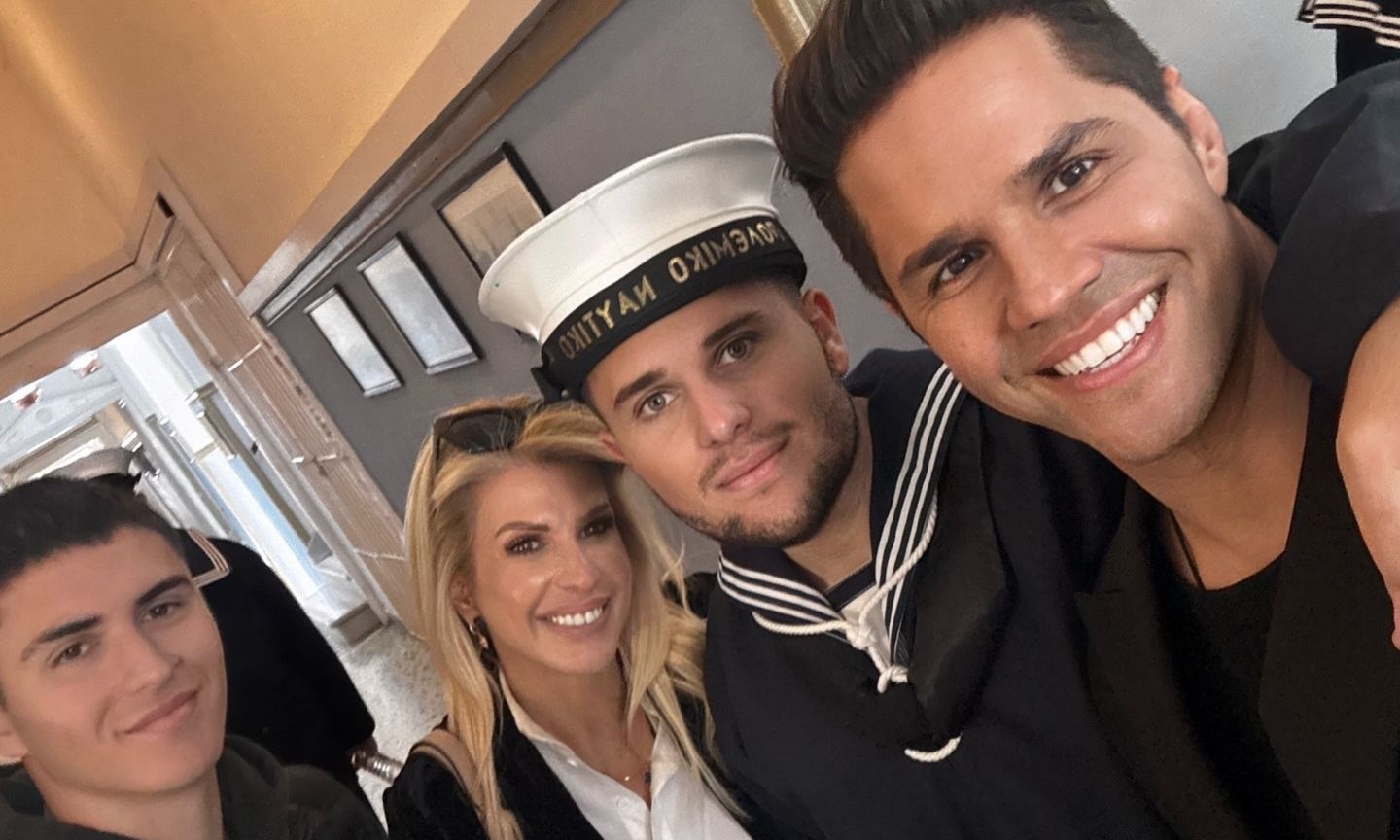 Ορκομωσία και για τον γιο του Τσαλίκη στο Πολεμικό Ναυτικό στον Πόρο μετά τον Άγγελο Λάτσιο - Φωτό