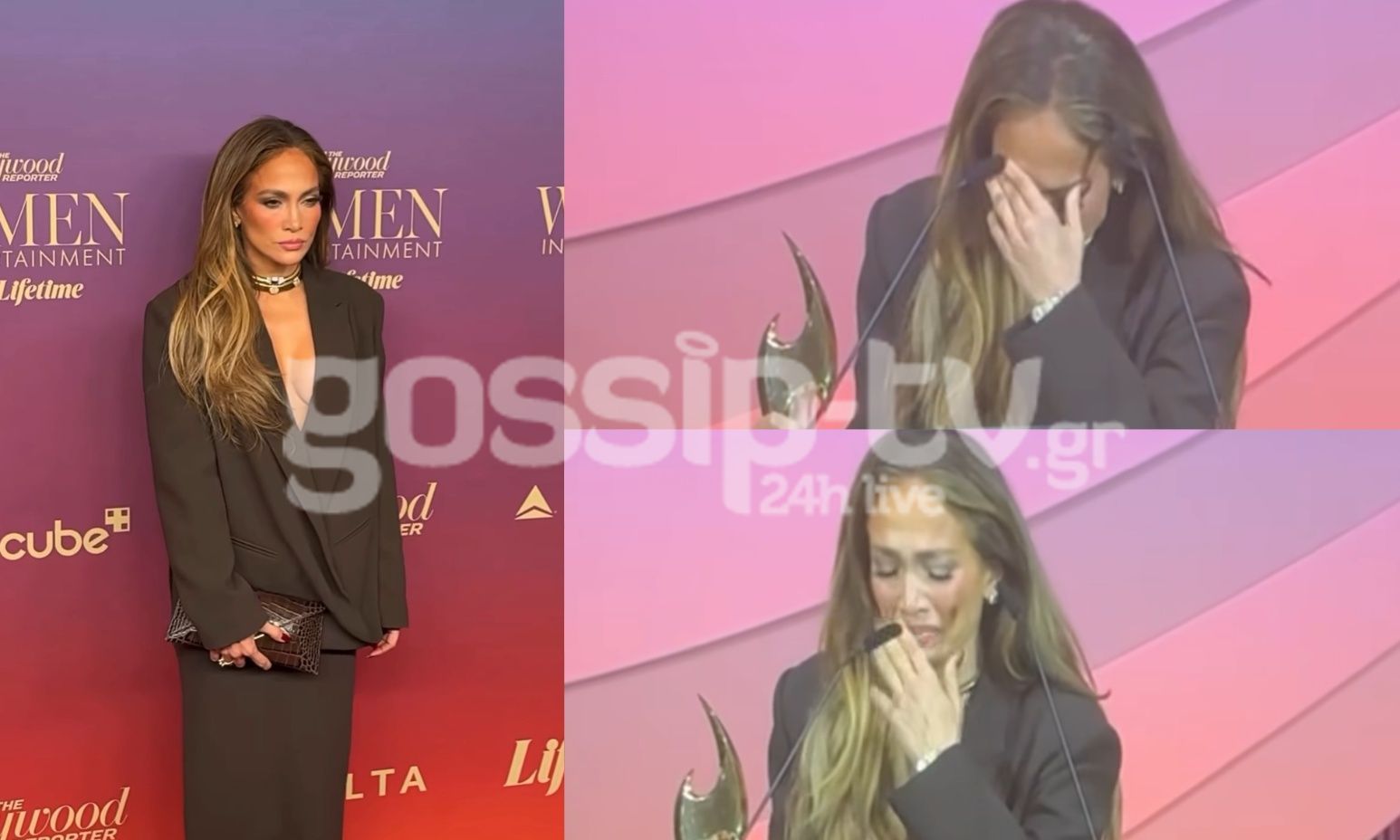 Τζένιφερ Λόπεζ - «Λύγισε» στη διάρκεια της βράβευσής της: «Στις πρώτες μέρες της καριέρας μου...»