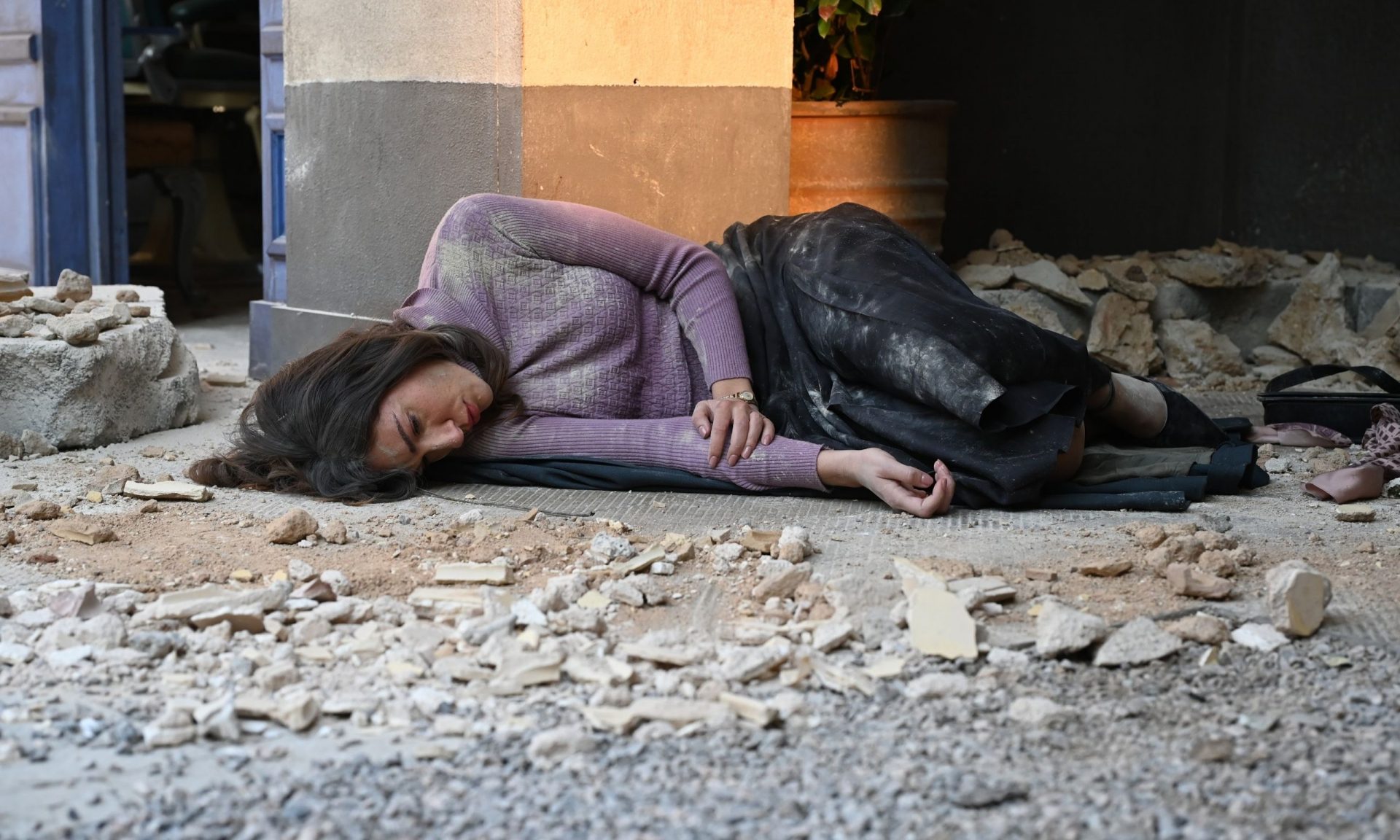 Άγιος έρωτας – Πώς γυρίστηκε η συγκλονιστική σκηνή του σεισμού στο επεισόδιο που έκοψε την ανάσα