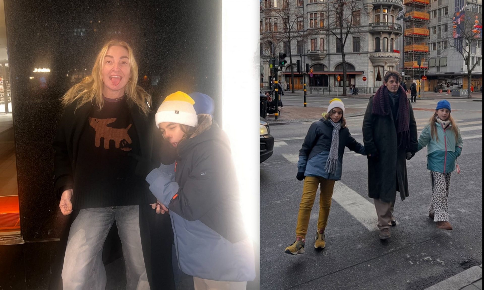 Χριστούγεννα σαν παραμύθι! Η οικογένεια Τότσικα απολαμβάνει γιορτινές στιγμές στην Στοκχόλμη