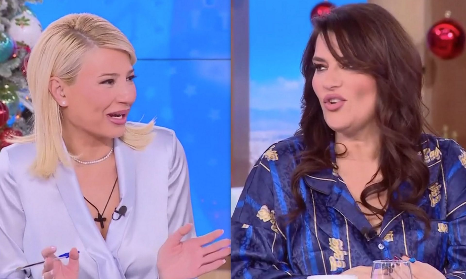 Ζαρίφη: «Φοράω πάντα κόκκινο εσώρουχο την Πρωτοχρονιά»-Σκορδά: «Έχω δει ότι είναι το αγαπημένο σου»