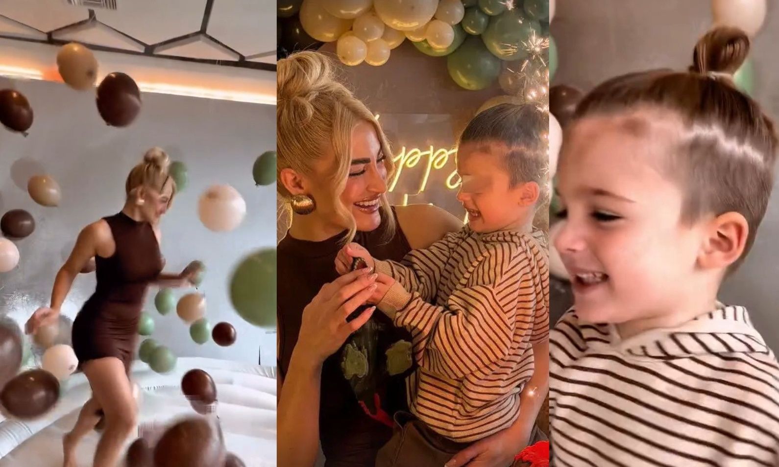 Τούνη: Επιτέλους έγινε το πάρτι γενεθλίων για τα γενέθλια του γιου της, Πάρη-Οι πρώτες εικόνες