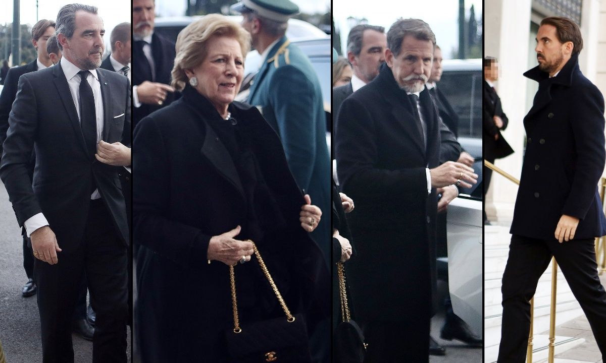 Μετά την ταφή της Πριγκίπισσας Ειρήνης οι γαλαζοαίματοι πήγαν για δείπνο! Καρέ καρέ οι αφίξεις