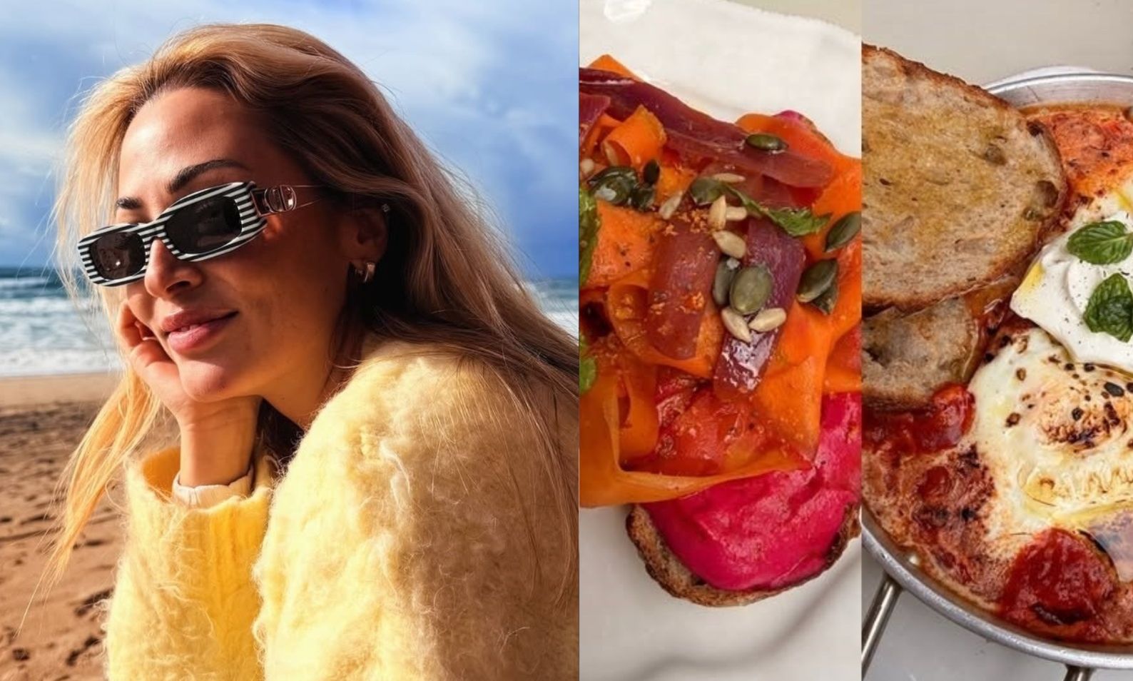 Ελένη Βουλγαράκη: Μας έδειξε το λαχταριστό πρωινό που απόλαυσε σε spot της Λισαβόνας