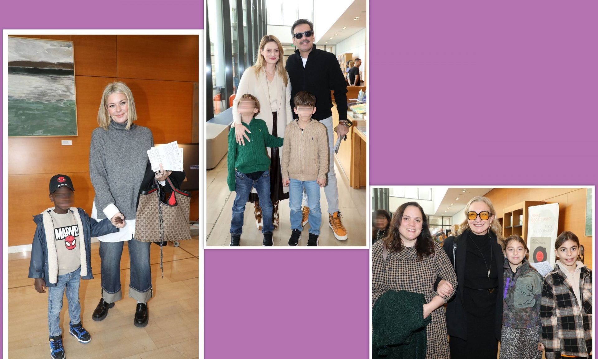 Μουτάφη - Κιούσης - Ρέβη στο Μέγαρο με τα παιδιά τους για να ανακαλύψουν τον θησαυρό του Μίκη