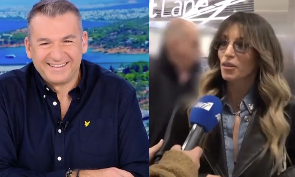 Το νέο hairlook της Οικονομάκου και το σχόλιο του Λιάγκα: «Για ποιο λόγο φόρεσε δυο κουρτίνες;»