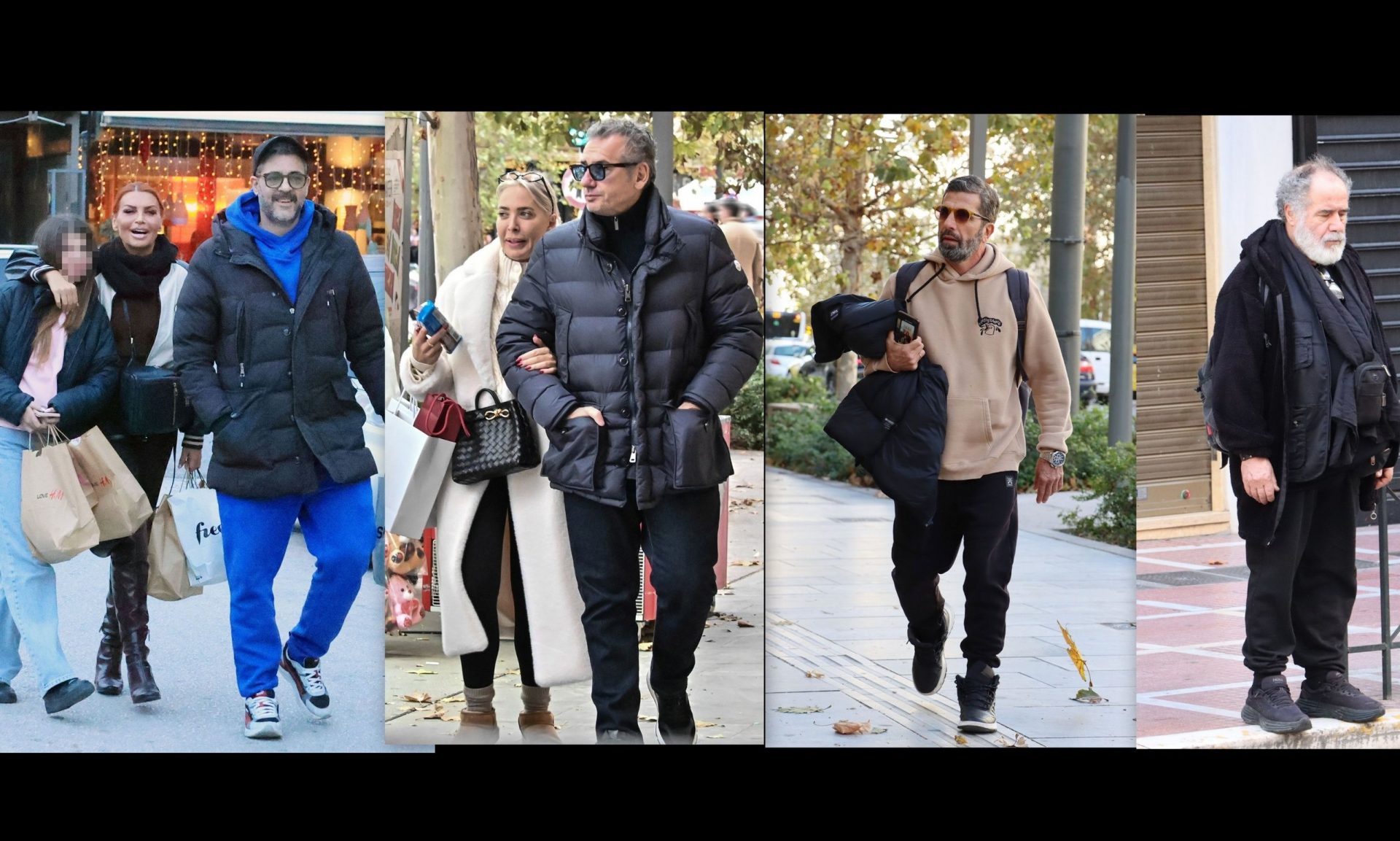 Η Λοτσάρη με την κόρη της, η βόλτα Βισκαδουράκη-Κατσαφάδου και η Αμαρυλλίς με τον Κώστα Ματσίκα