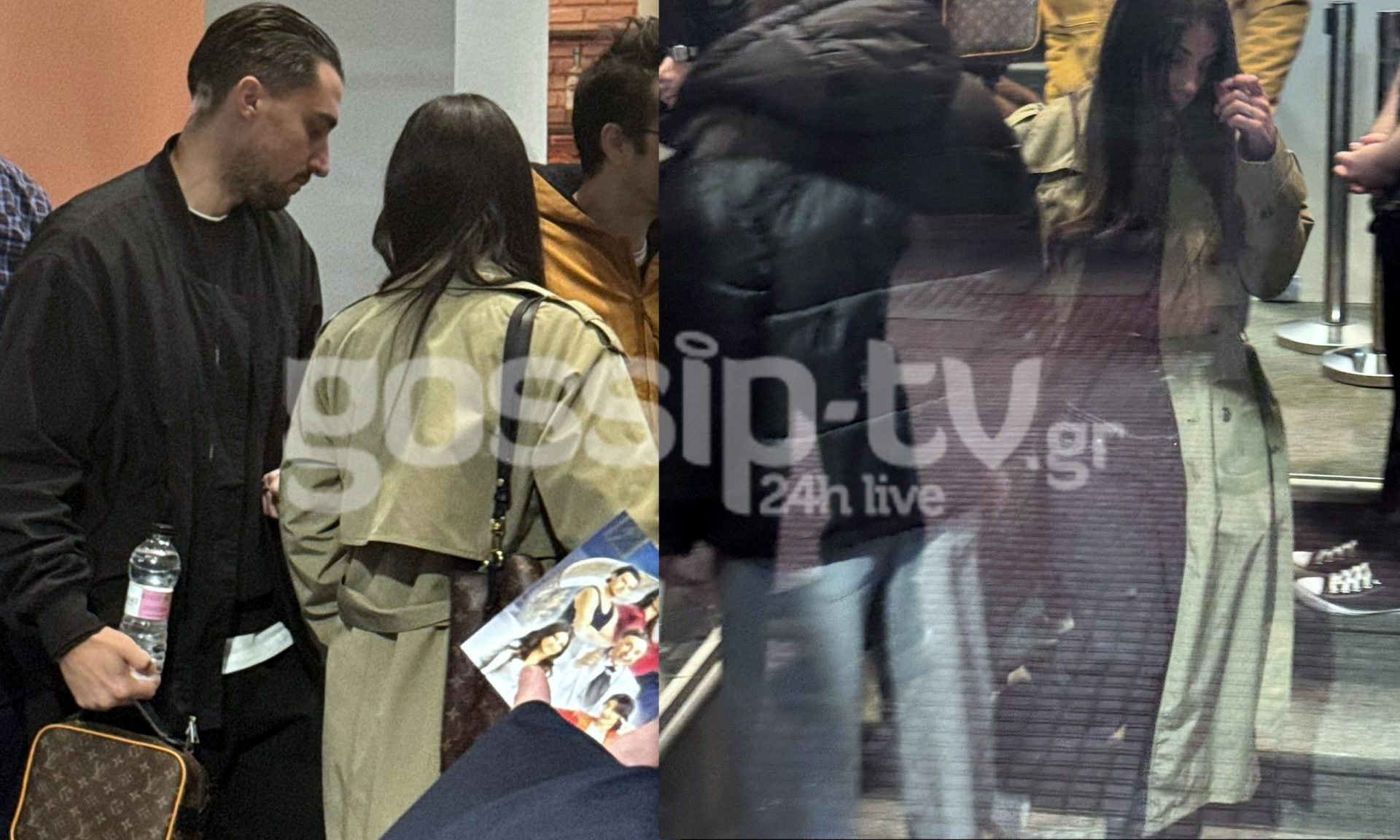 Αποκλειστικό: Κατσούλης-Ρουμελιώτη στην πρώτη δημόσια εμφάνιση μετά τον γάμο, σε θεατρική πρεμιέρα