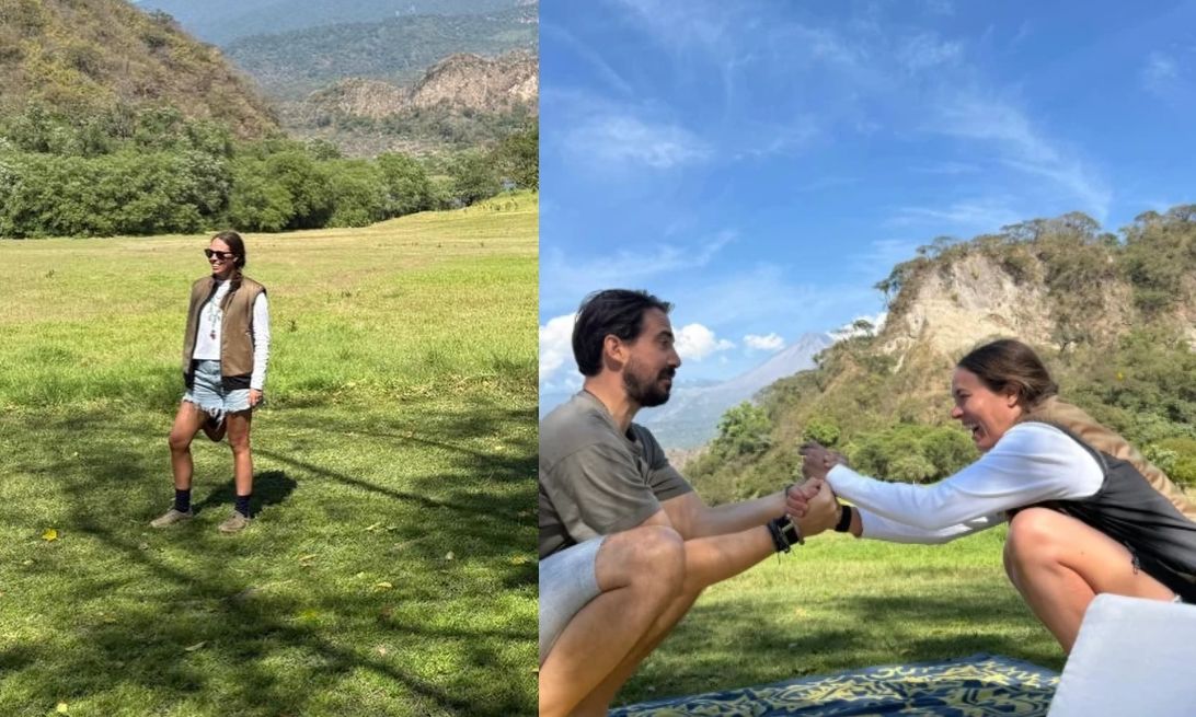 Φίλιππος Ντε Γκρες - Νίνα Φλορ: Απόδραση σε ονειρεμένο προορισμό και παιχνίδια στη φύση