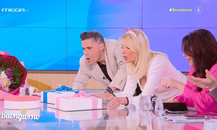 Σκορδά και Ουγγαρέζος γιόρτασαν μαζί τα γενέθλιά τους στο Buongiorno - Οι τούρτες και οι ευχές