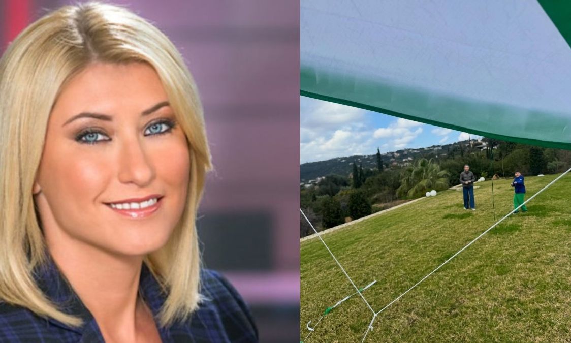 Σία Κοσιώνη: Πέταξε χαρταετό την Καθαρά Δευτέρα - Το στιγμιότυπο με τον γιο της