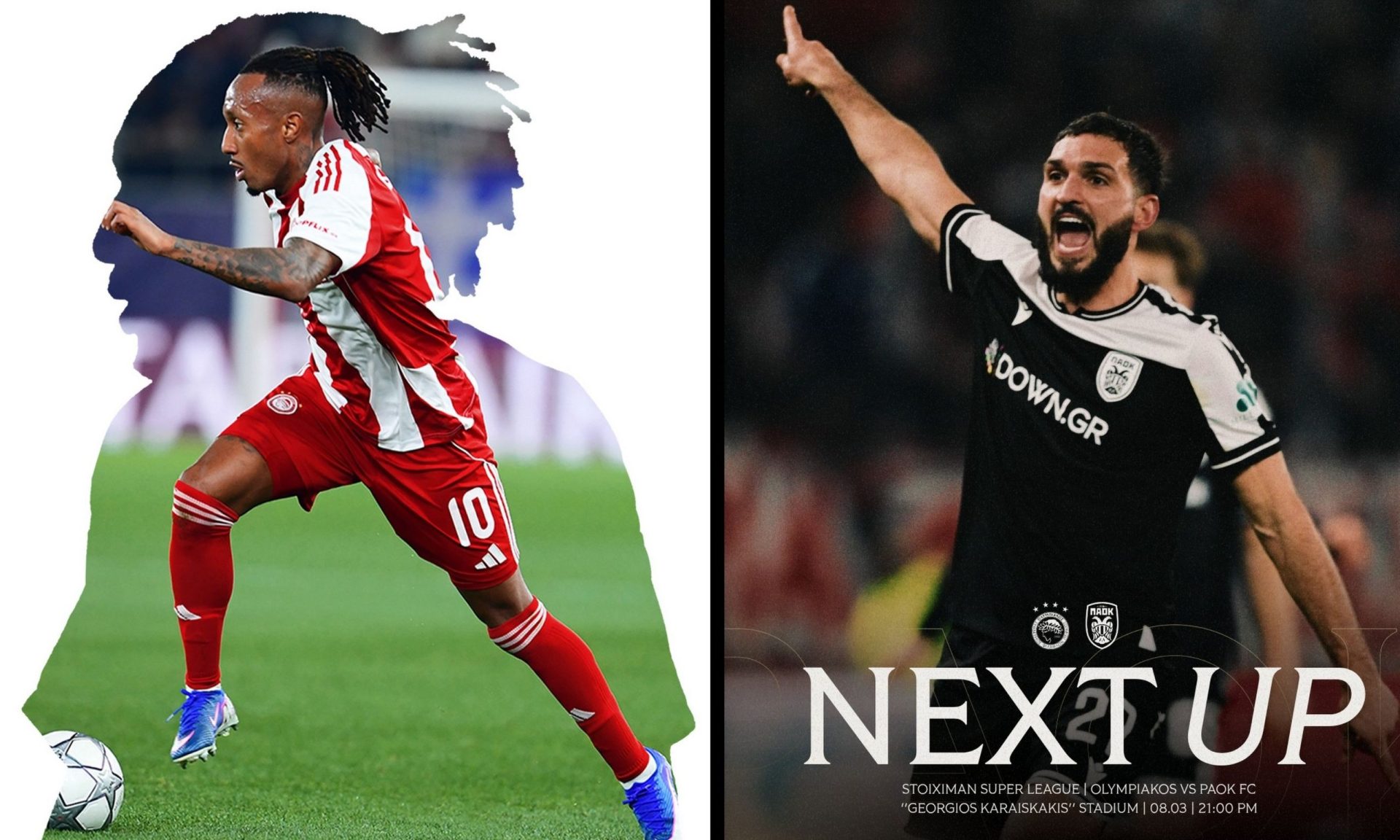 Sports Party* με το ντέρμπι Ολυμπιακός-ΠΑΟΚ την Κυριακή από το Πάμε Στοίχημα στα καταστήματα Allwyn