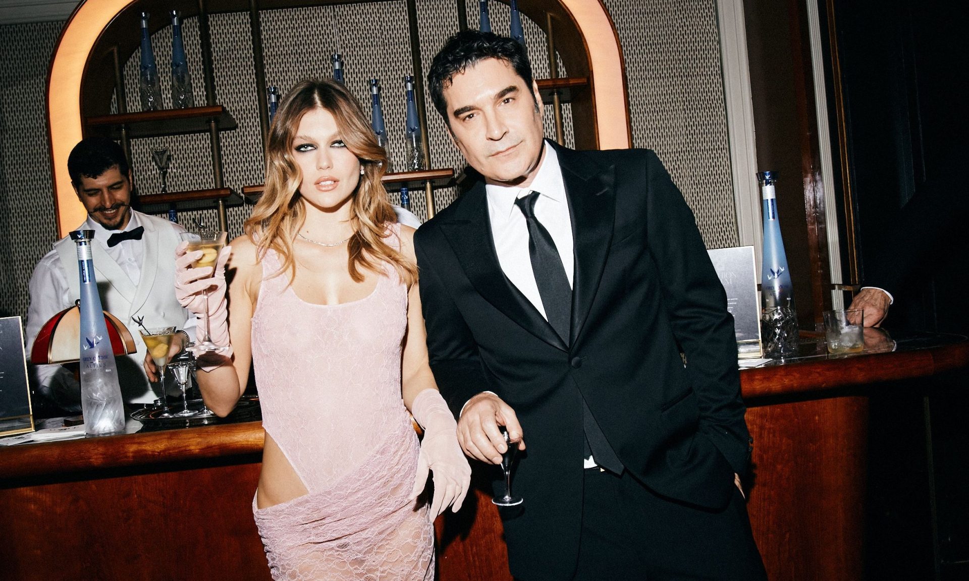 Ο Παπακαλιάτης και η Ανδριολάτου στα βραβεία BAFTA και το after-party με την Grey Goose Altius