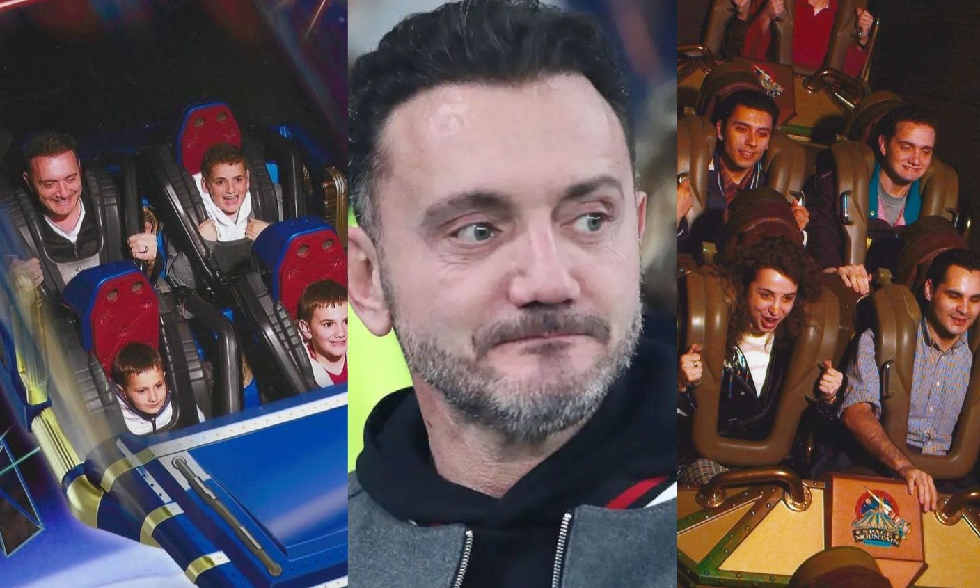 Χρήστος Μενιδιάτης-Στην Disneyland με τα παιδιά του: «2 φωτό στο ίδιο μέρος με 30 χρόνια διαφορά»