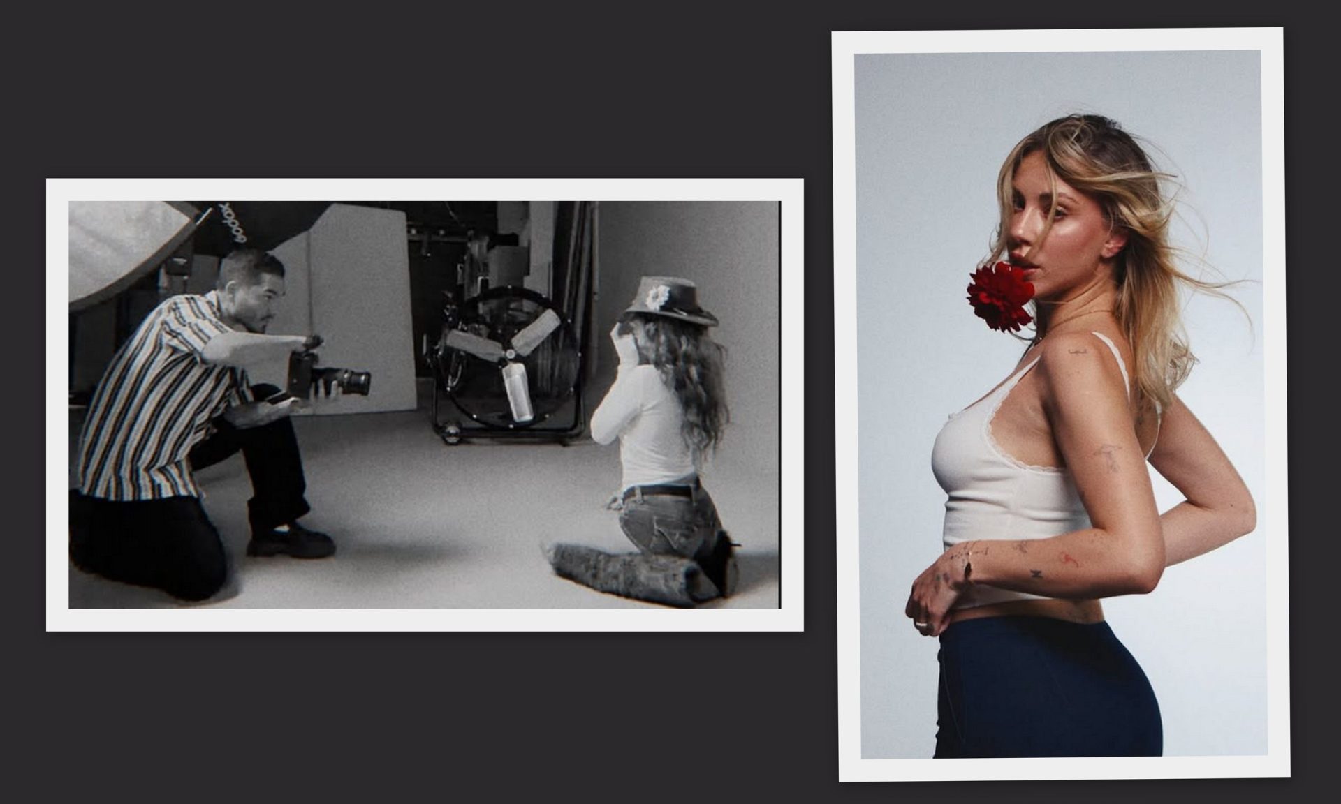 Ο Μάστορας έχει ταλέντο και στη φωτογραφία & η Γαρυφαλλιά πόζαρε μόνο για τον φακό του!