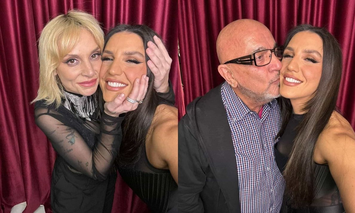 Ιουλία Καλλιμάνη: Στιγμές συγκίνησης όταν υποδέχτηκε on stage την Ελεονώρα και τον Γιάννη Ζουγανέλη