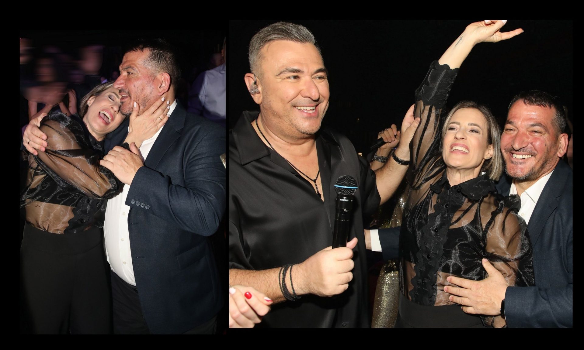 Σκαφίδα –Δήμας: Σε τρελά κέφια το ζευγάρι στο NOX – Τα τρυφερά στιγμιότυπα & η elegant εμφάνιση