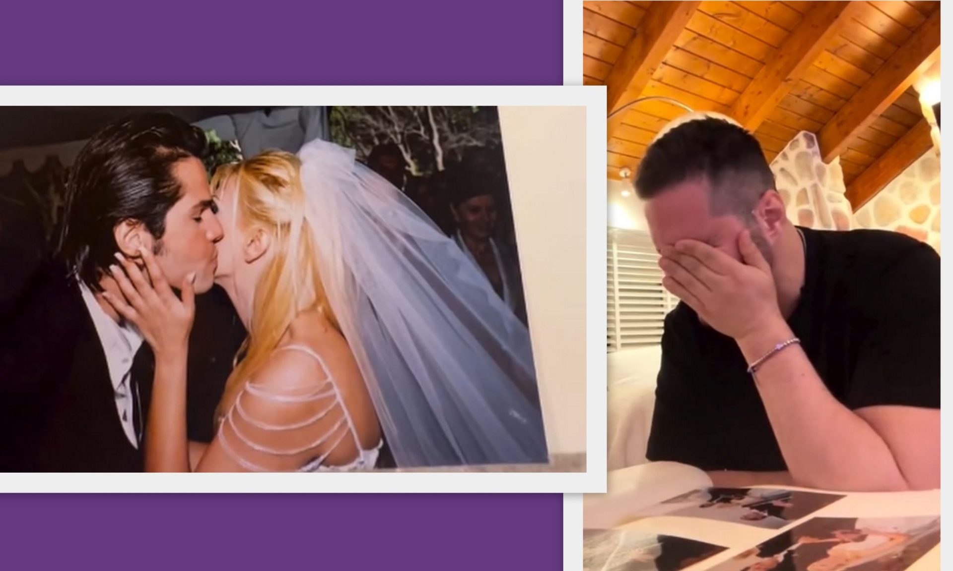 Τα δάκρυα του Τσαλίκη ξεφυλλίζοντας το άλμπουμ του γάμου του - Το συγκινητικό βίντεο