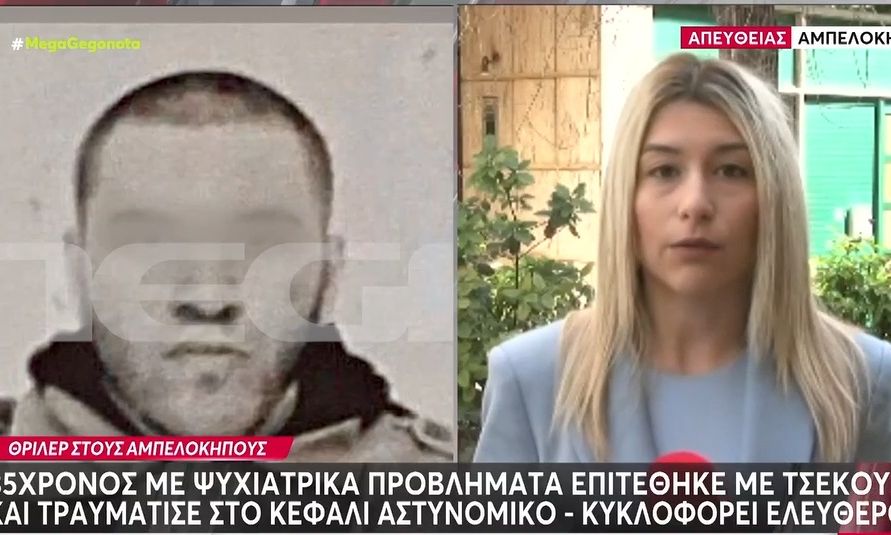 Γιος γνωστής δημοσιογράφου επιτέθηκε με τσεκούρι σε αστυνομικούς-Η σύλληψη & το χρονικό της επίθεσης