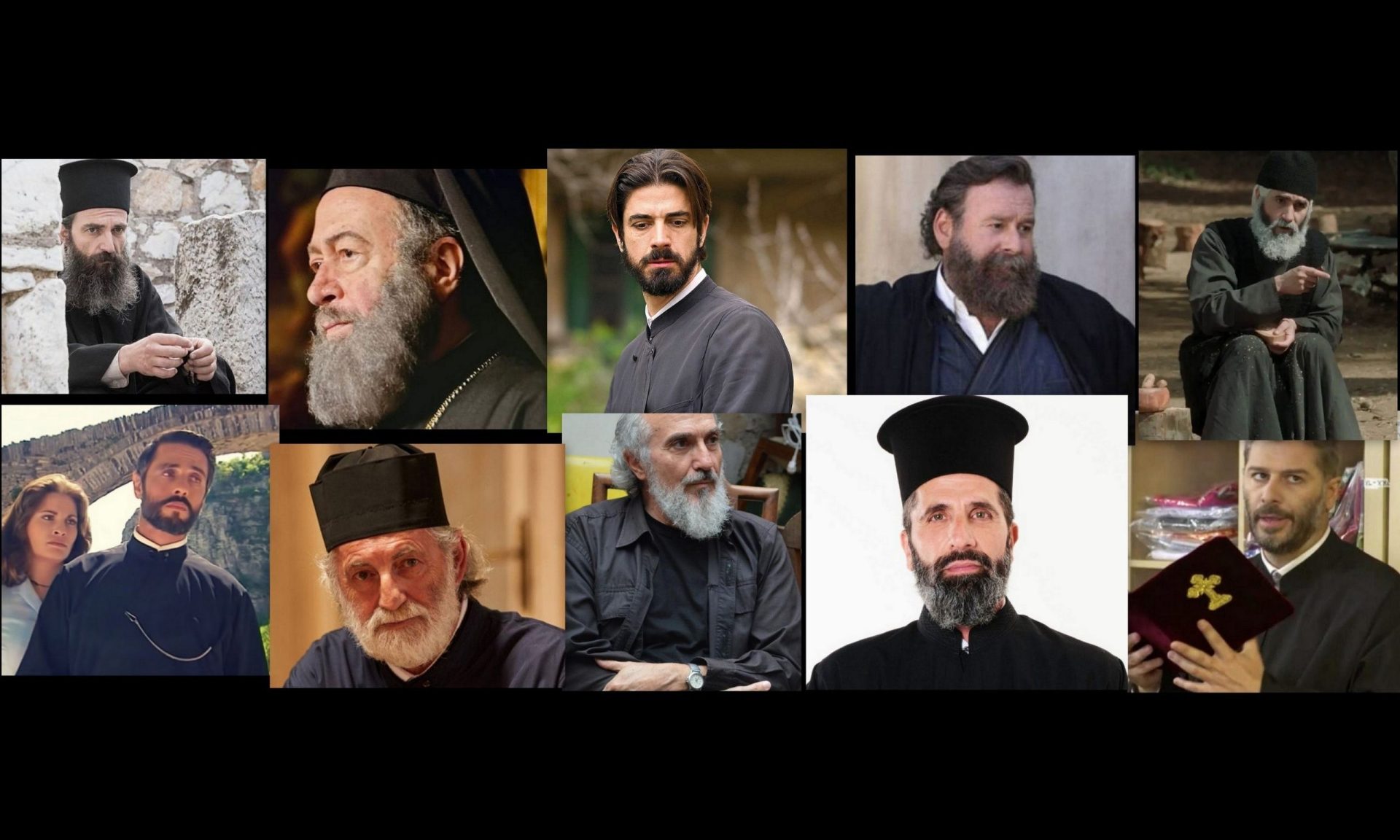 Οι ηθοποιοί που φόρεσαν ράσα