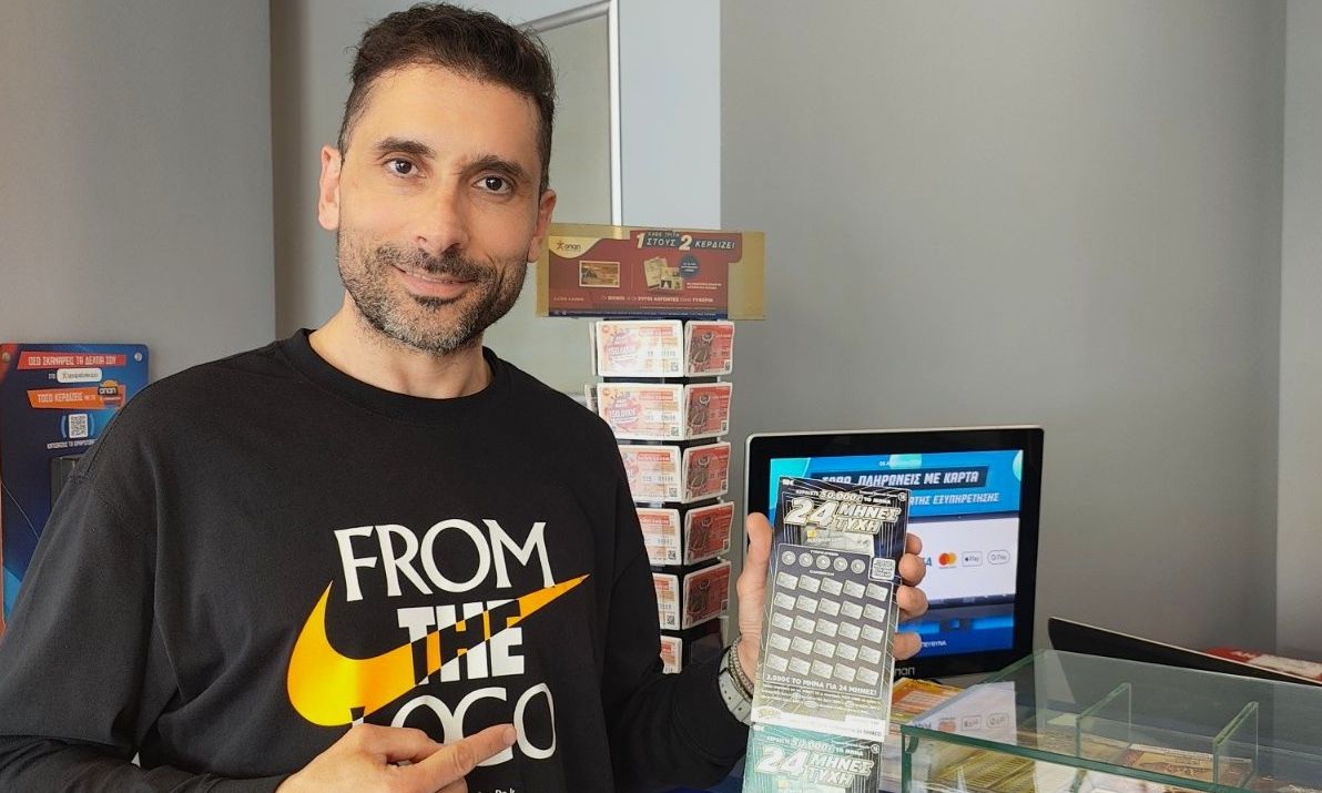 ΣΚΡΑΤΣ: Μεγάλος νικητής σε κατάστημα Allwyn της Πάτρας