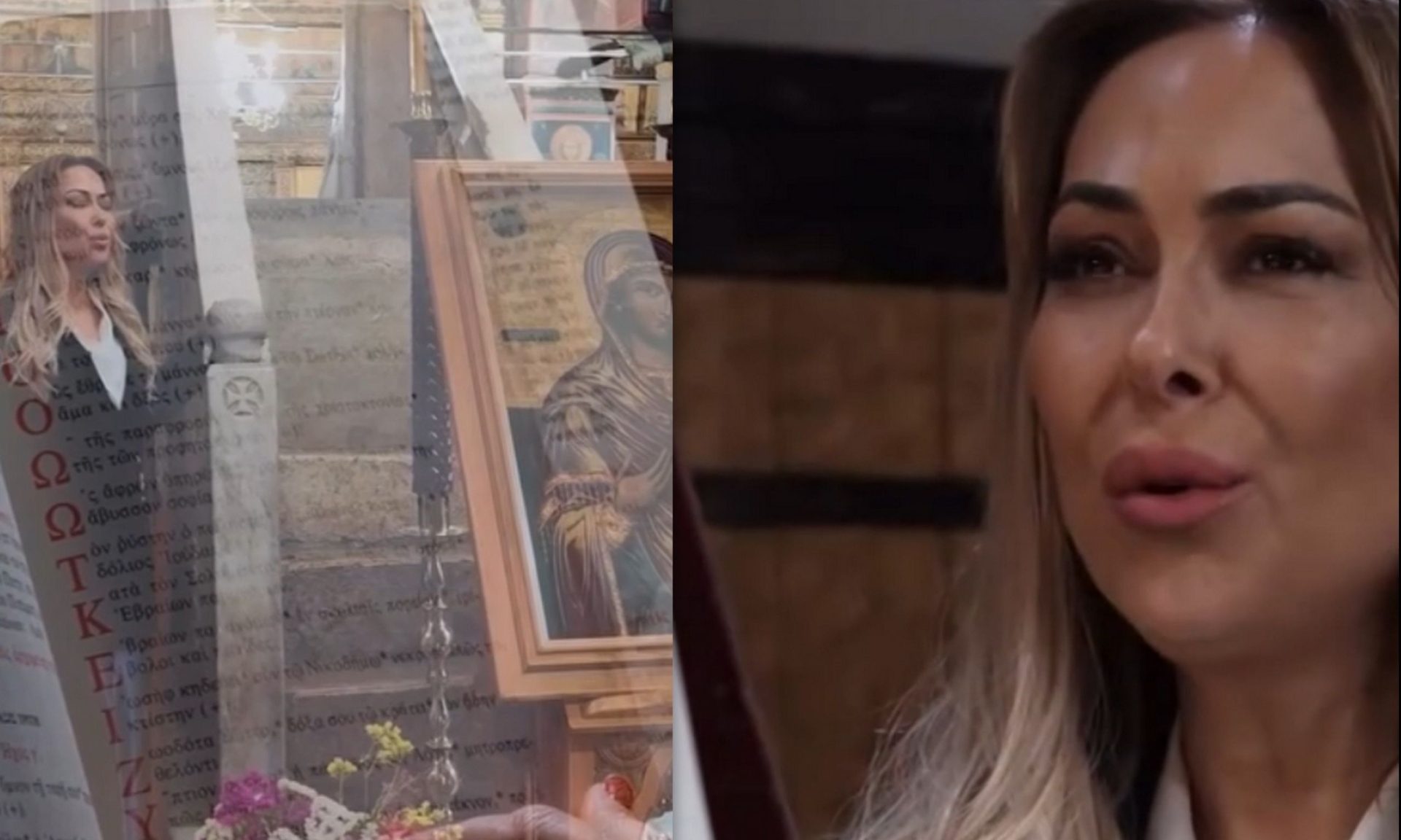 Μελίνα Ασλανίδου: Ψάλλει το «Ω Γλυκύ μου Έαρ» στα μοναστήρια των Μετεώρων και προκαλεί ανατριχίλα!