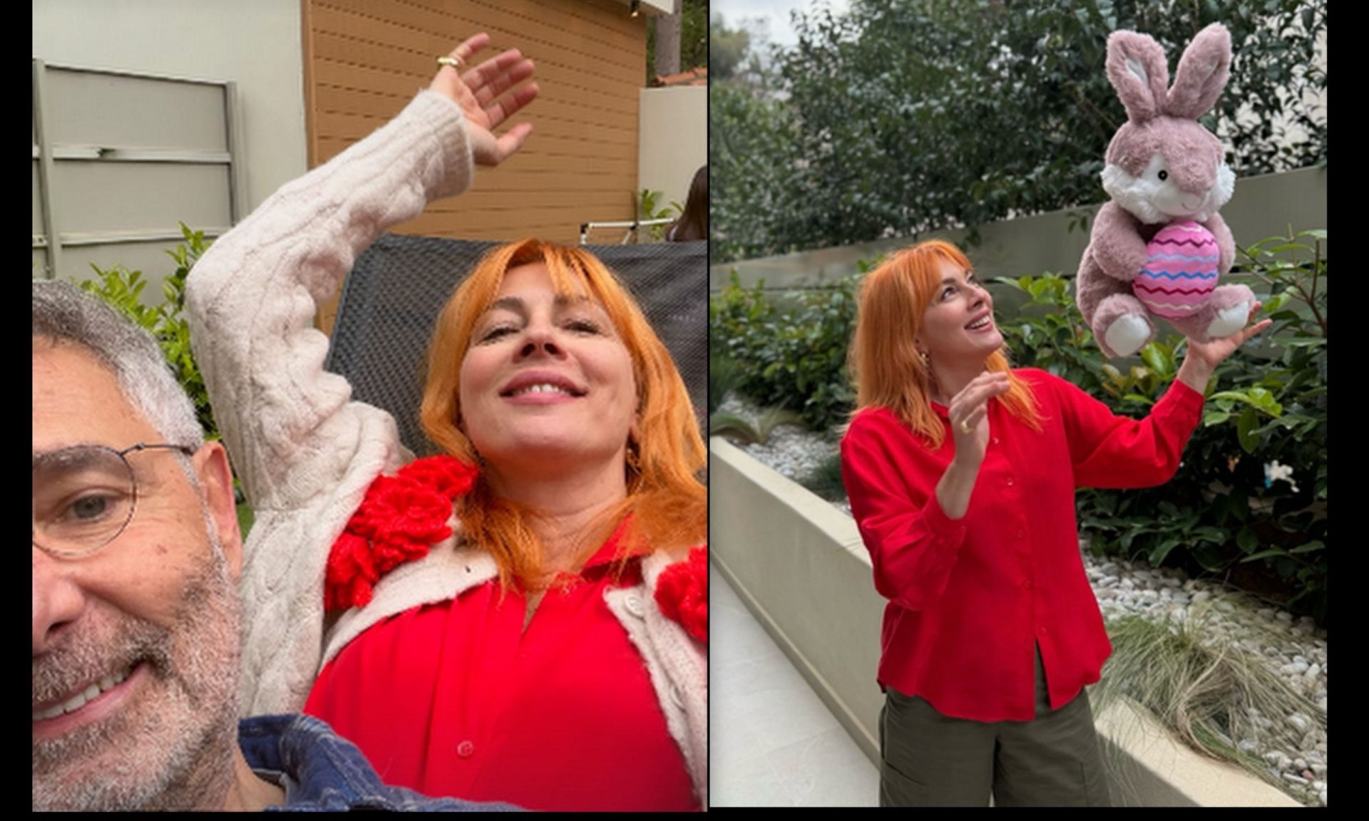 Σμαράγδα Καρύδη – Θοδωρής Αθερίδης: Πάσχα μαζί! Η κοινή φωτογραφία