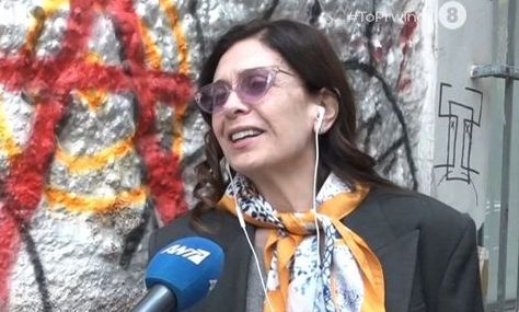 Κατερίνα Διδασκάλου: «Αποκαταστάθηκε η αφίσα. Δεν έχουμε καταλάβει ακόμα ποιος το έχει κάνει»