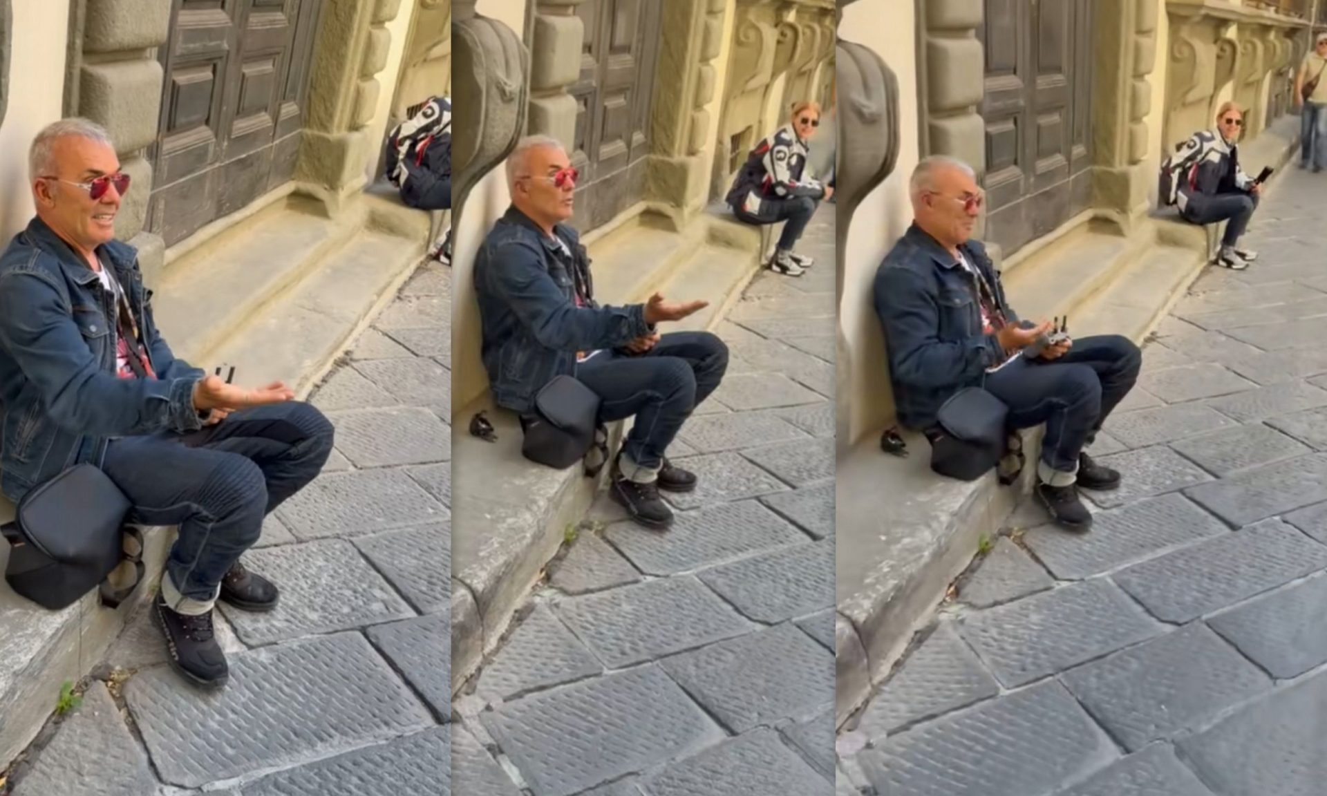 Ρόκκος: Τον πέρασαν στην Ιταλία για... ζητιάνο & εκείνος μπήκε στον ρόλο!Η πλάκα με τους περαστικούς