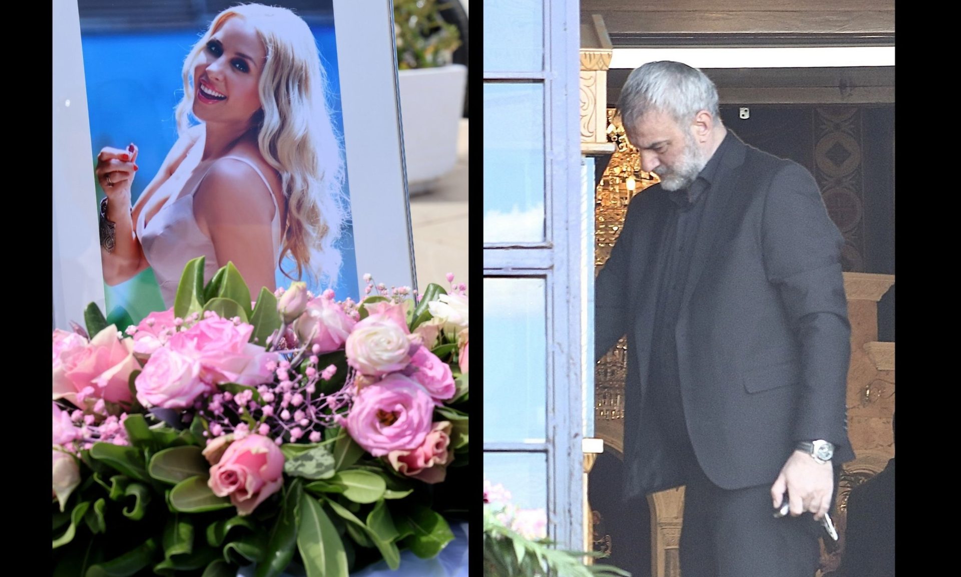 Σε βαρύ κλίμα το τελευταίο αντίο στη Γωγώ Μαστροκώστα - Συντετριμμένος ο Δέλλας στην εκκλησία
