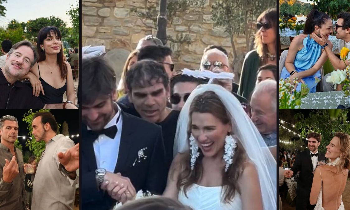 Μελία Κράιλινγκ: Ο παραμυθένιος γάμος στη Σύρο και οι λαμπεροί καλεσμένοι