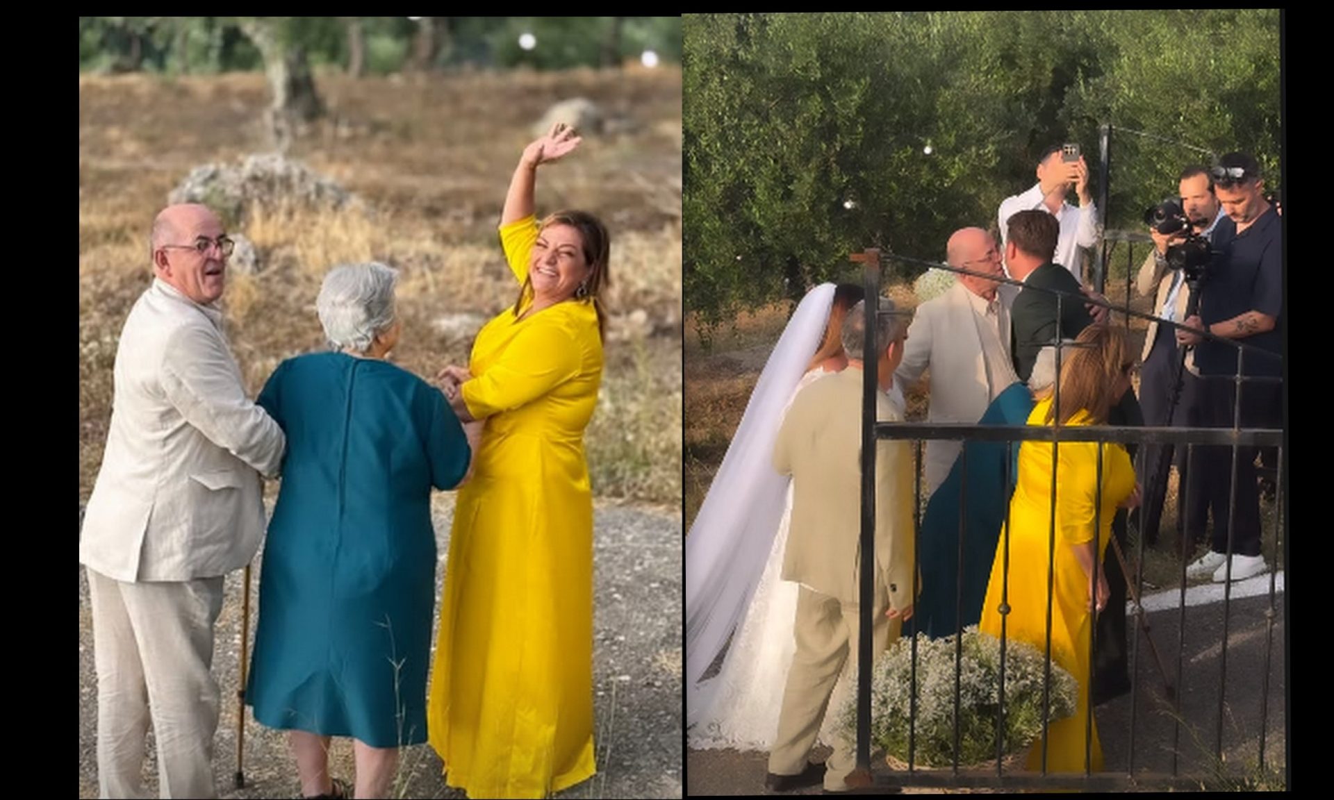 Γάμος Μπάρκα-Μπότση: «Η Βίκυ Σταυροπούλου στη διάρκεια της τελετής του γάμου έκλαψε πολύ»