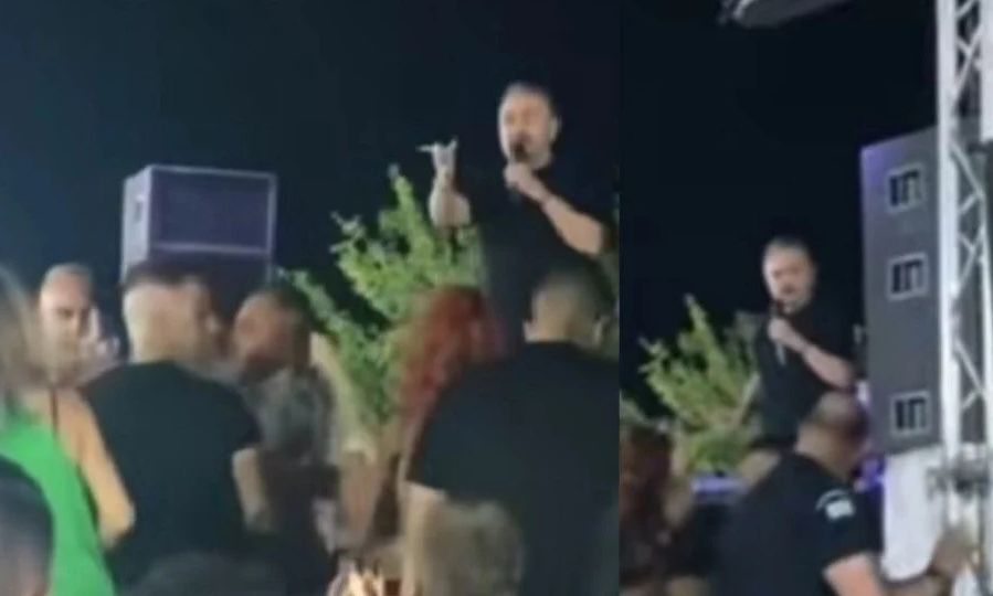 Τα «γαλλικά» του Σταμάτη Γονίδη την ώρα που έπεφτε άγριο ξύλο σε συναυλία του