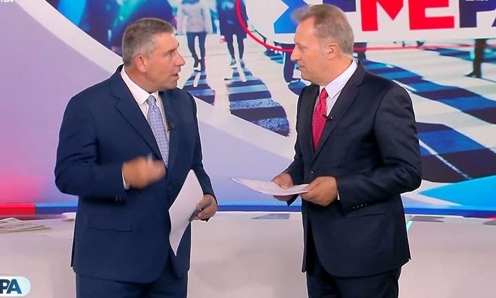 Άκης Παυλόπουλος: Επέστρεψε στην εκπομπή «Σήμερα» μετά την άδειά του – Τα πειράγματα του Οικονόμου