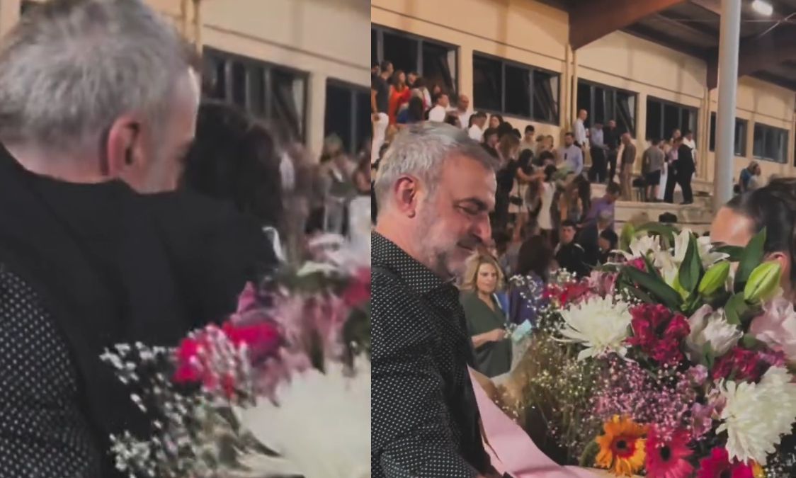 Βικτώρια Δέλλα: Αποφοίτησε από το σχολείο – Η αγκαλιά με τον Τραϊανό: «Σε ευχαριστώ για όλα μπαμπά»