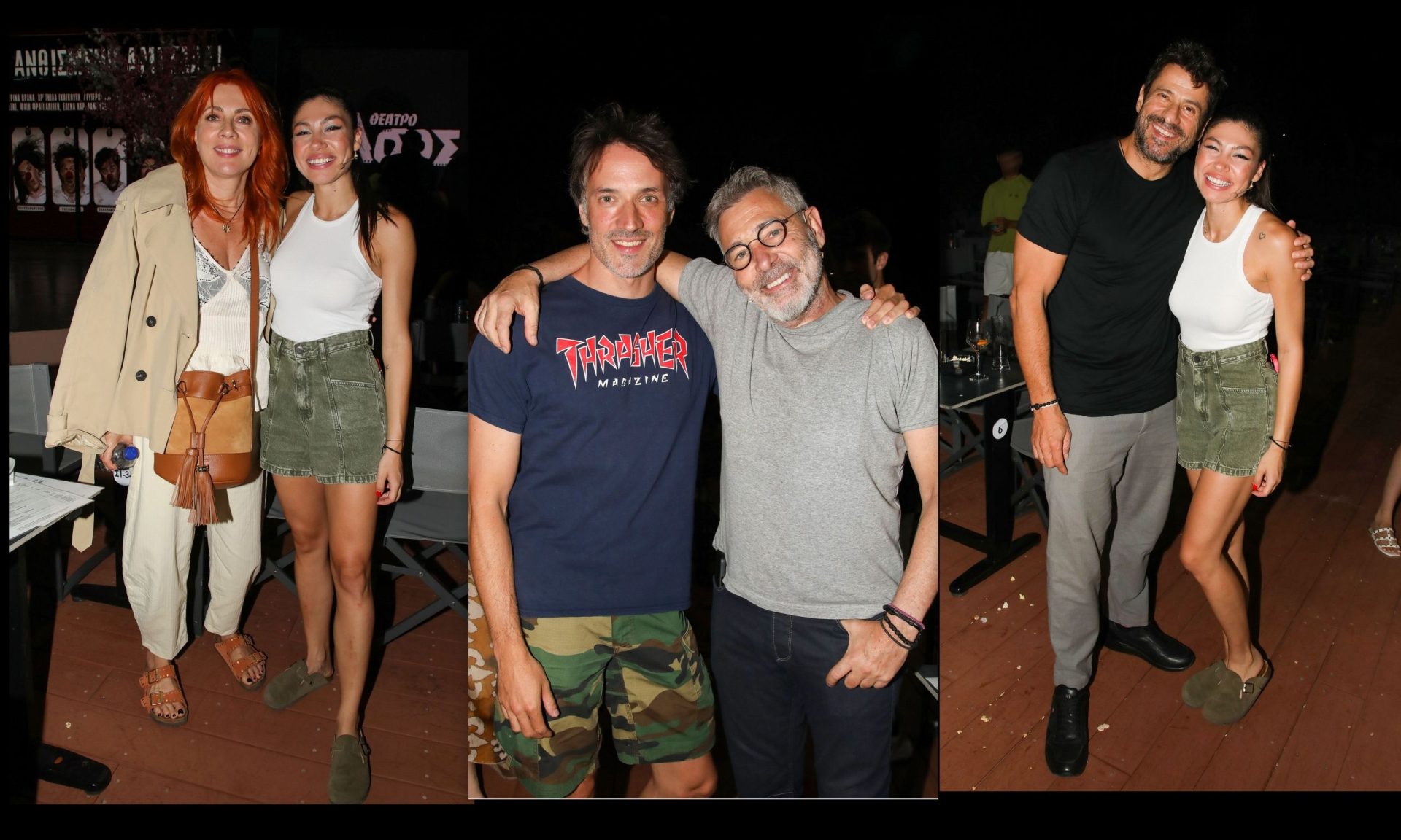 Θέατρο Άλσος - Το σικ σύνολο της Καρύδη, η σπάνια εμφάνιση του Ανδρέα Κωνσταντίνου & ο Γεωργούλης