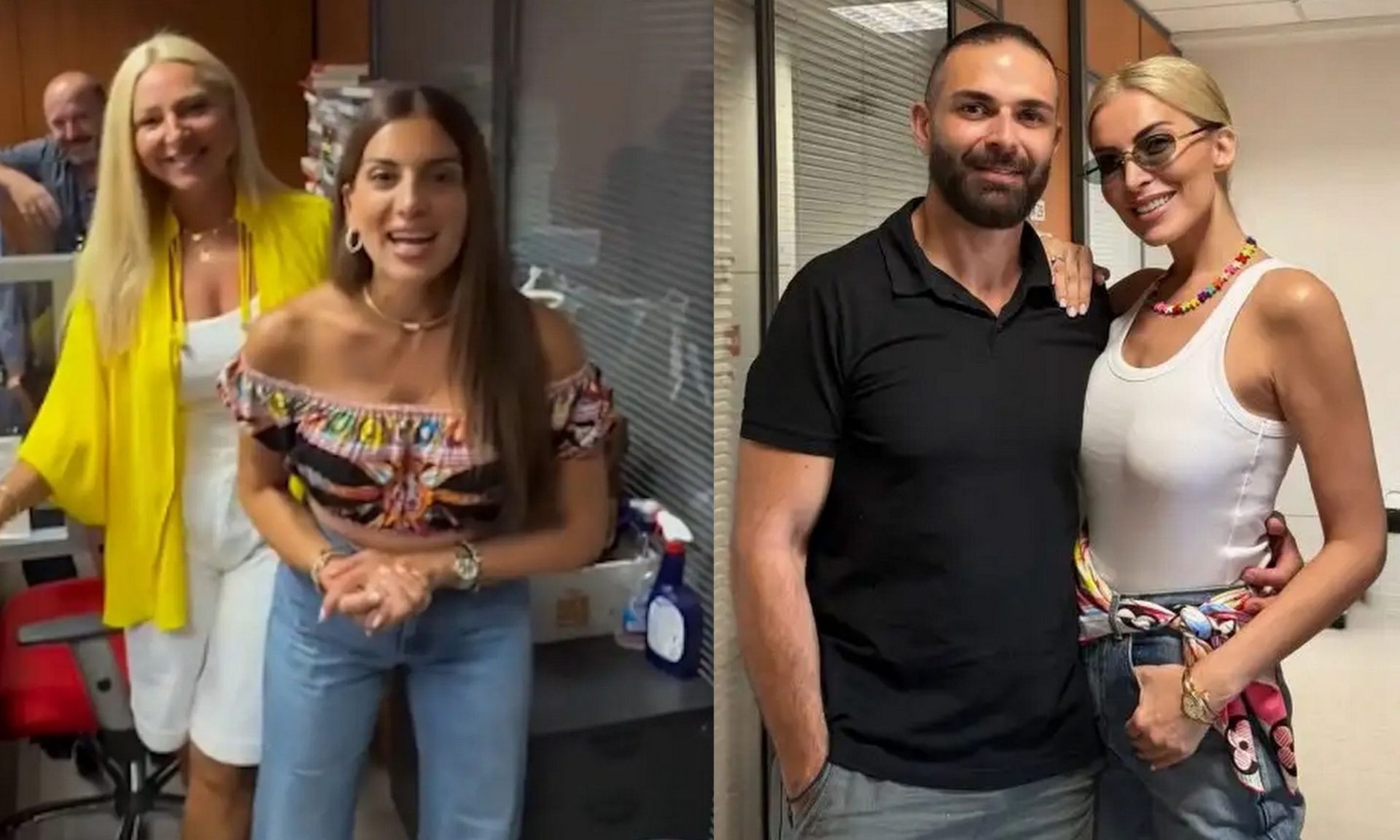 Καινούργιου και Τσιμτσιλή επέστρεψαν στα γραφεία με τις ομάδες τους - Φωτό και βίντεο!