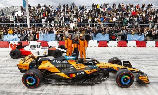 Στο Allwyn x McLaren Racing Live in Athens είδαμε το παρελθόν να συναντά το παρόν του motorsport!