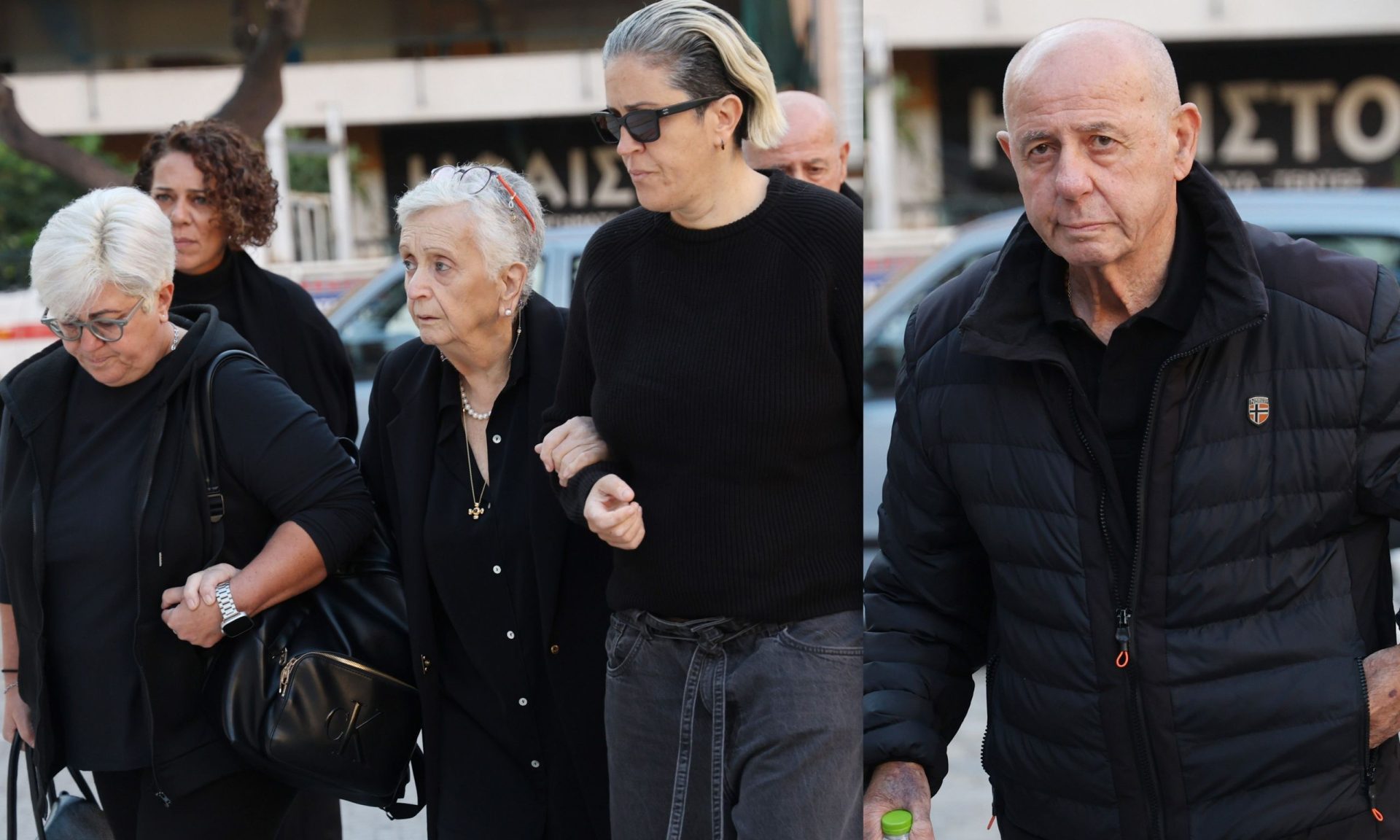 Μαζωνάκης: Συντετριμμένη η μητέρα του Κλειώ στο μνημόσυνο για τις 40 ημέρες από τον θάνατό του