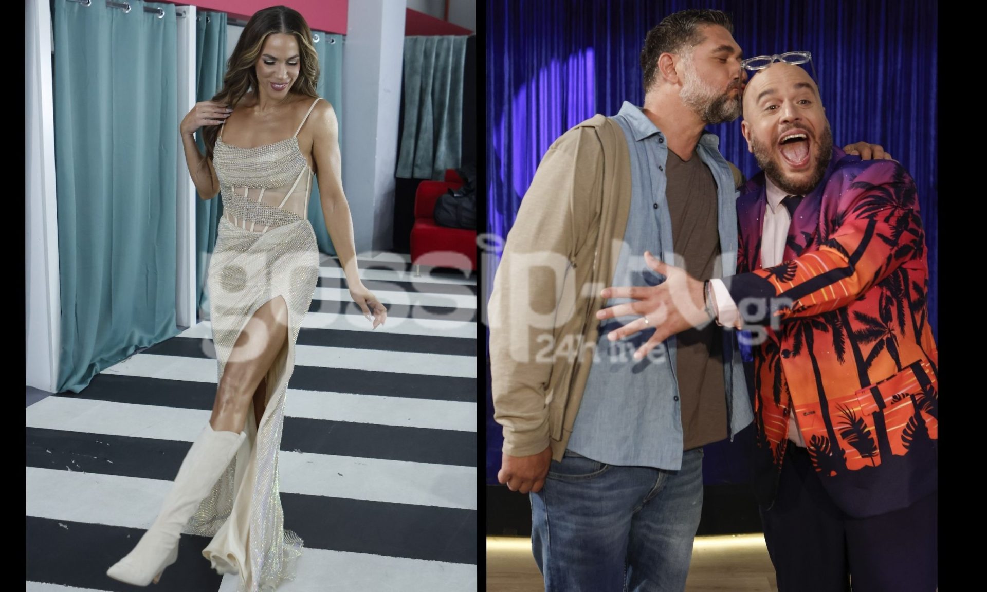 Στην αγκαλιά του Φάνη:Όσα έγιναν στο backstage- Τα γέλια,τα πειράγματα, το φιλί και οι... ζύμες!